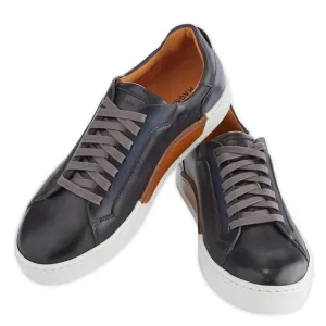 MAGNANNI AMADEO LEATHER SNEAKERS