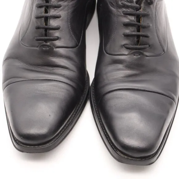 Magnanni Federico Cap Toe Oxford Dress Shoes Men's Size 11 D Black Leather