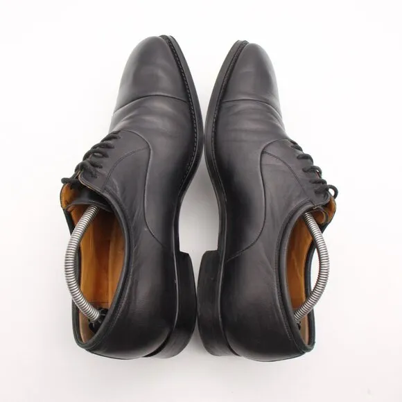 Magnanni Federico Cap Toe Oxford Dress Shoes Men's Size 11 D Black Leather