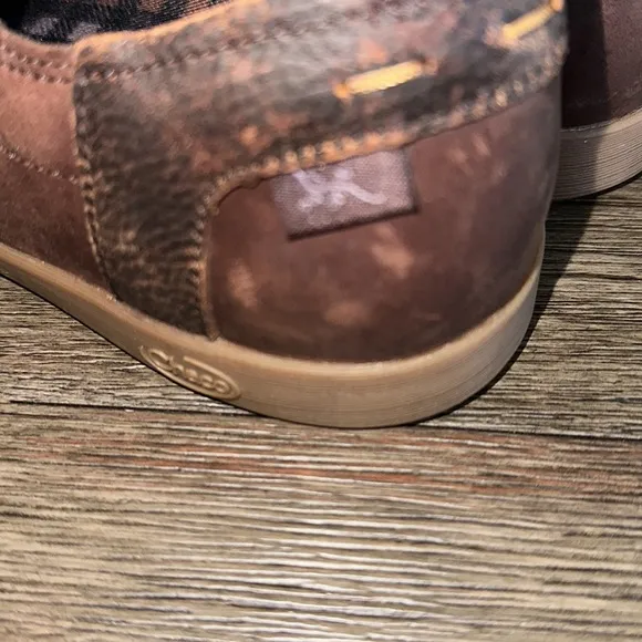 Mahogany Lace‎ Up Chaco Leather Shoes 8.5