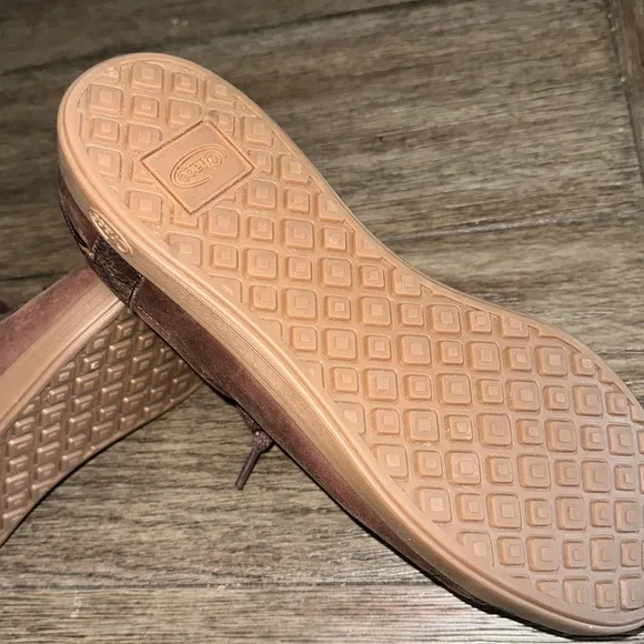 Mahogany Lace‎ Up Chaco Leather Shoes 8.5
