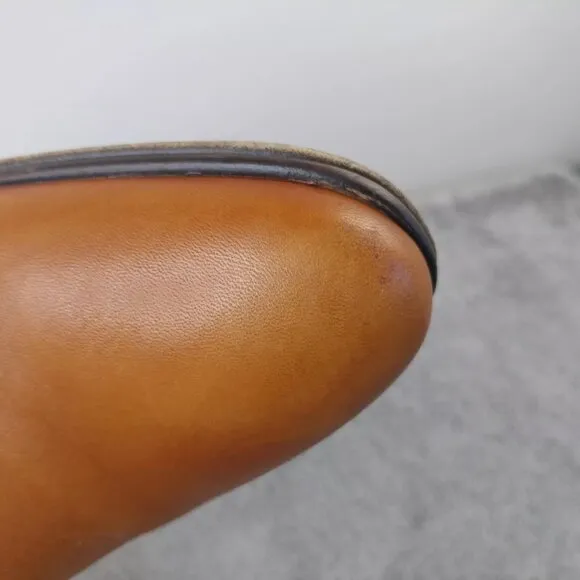 Maison Forte Mens Size 10.5 Dress Shoes Lace Up Brown Leather Oxford