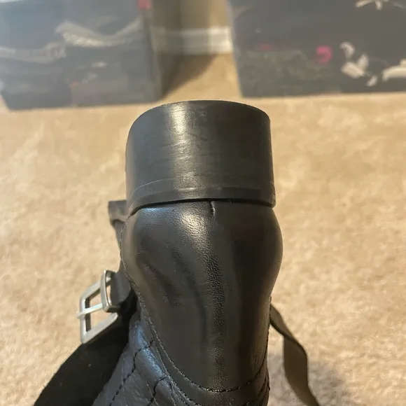 MAJE PARIS SCRUNCH ANKLE BOOTS EXCELLENT CONDITION LIKE NEW