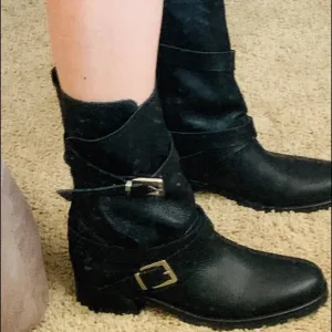 MAJE PARIS SCRUNCH ANKLE BOOTS EXCELLENT CONDITION LIKE NEW