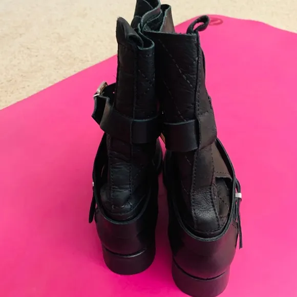 MAJE PARIS SCRUNCH ANKLE BOOTS EXCELLENT CONDITION LIKE NEW
