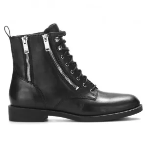MARC BY MARC JACOBS black leather Montague boots