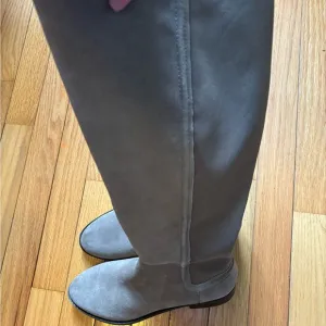 Marc Fisher Knee High Tan Suede Boots. NWOT