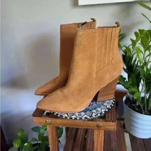 Marc Fisher Mariel Genuine Suede Leather