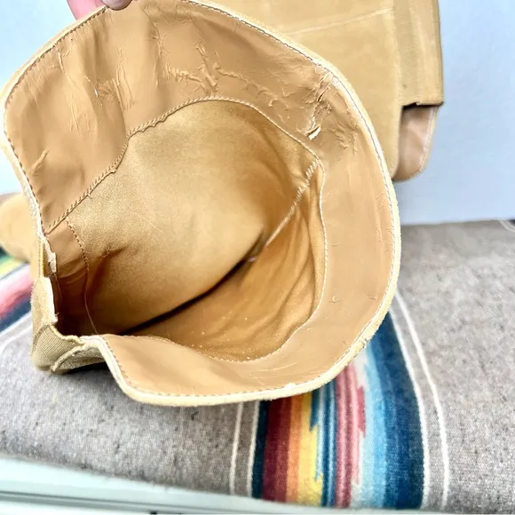 Marc Fisher Tan Suede Boots