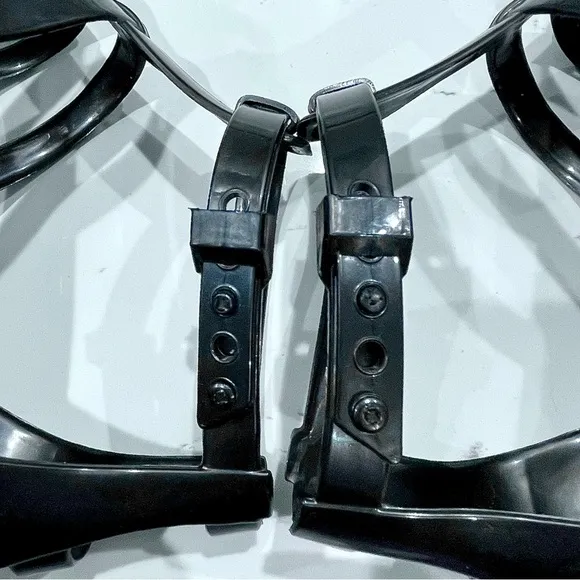MARC JACOBS | Rubber Gladiator Jelly Sandals in Black | Size 7 | IT 37