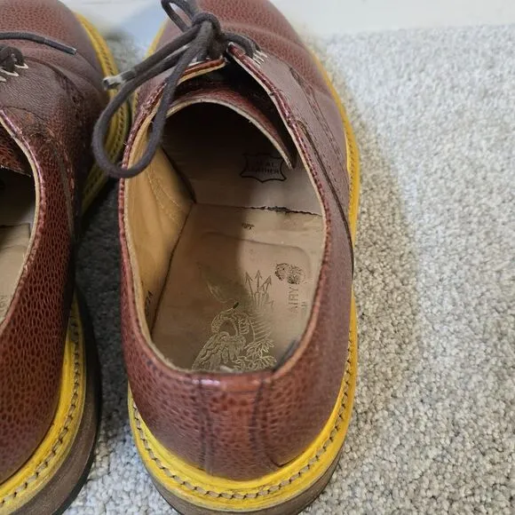 Mark McNairy New Amsterdam By Sanders England Saddle Shoe Size‎ 8