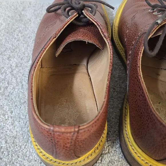 Mark McNairy New Amsterdam By Sanders England Saddle Shoe Size‎ 8