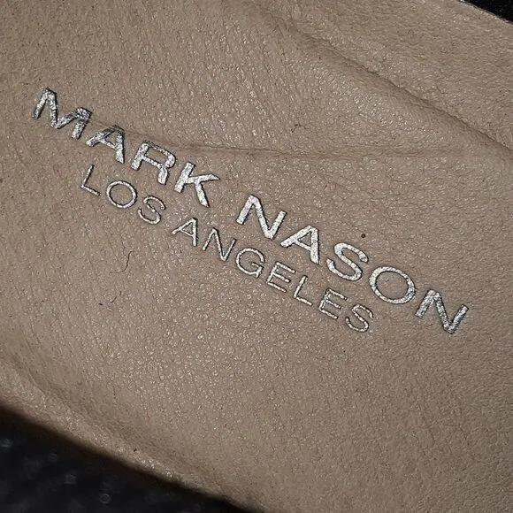 Mark Nason Men's US size 11M Black Sneaker Shoes