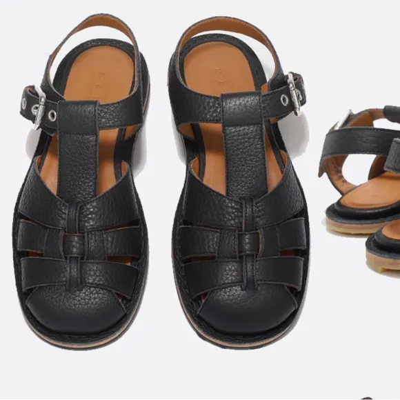 Marni Fussbett leather sandals 36 (US 5.5)