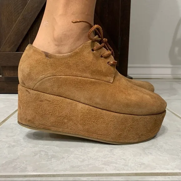 Marsèll Suede Platform Shoes