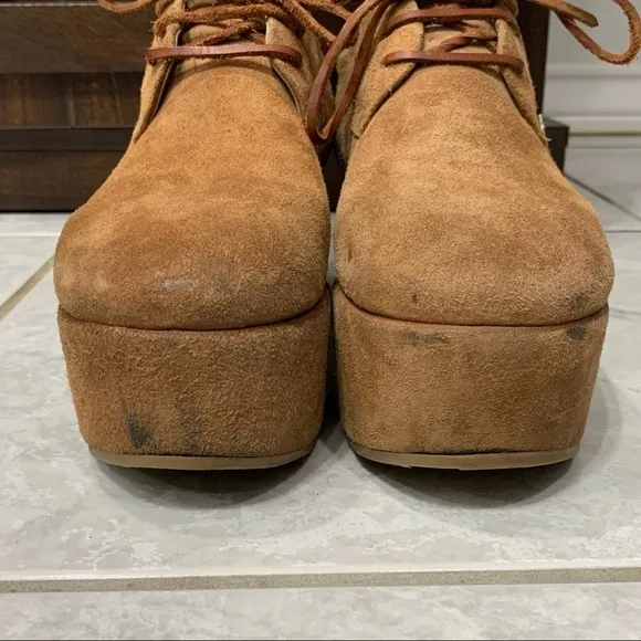 Marsèll Suede Platform Shoes