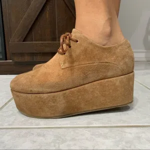 Marsèll Suede Platform Shoes