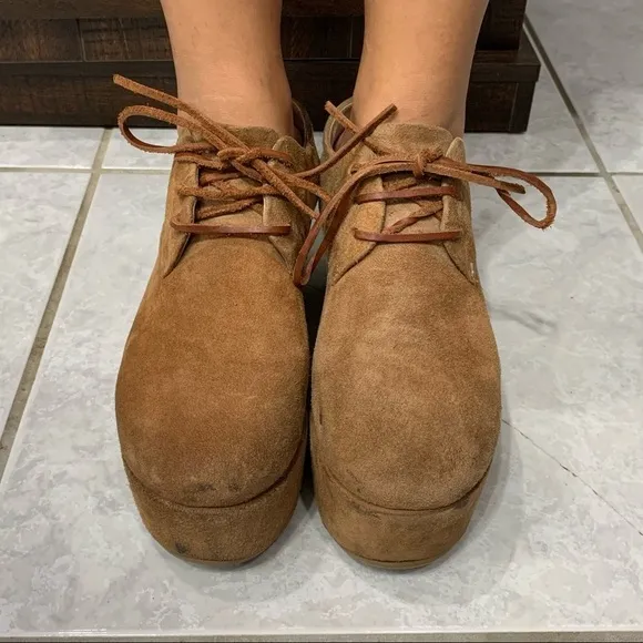 Marsèll Suede Platform Shoes
