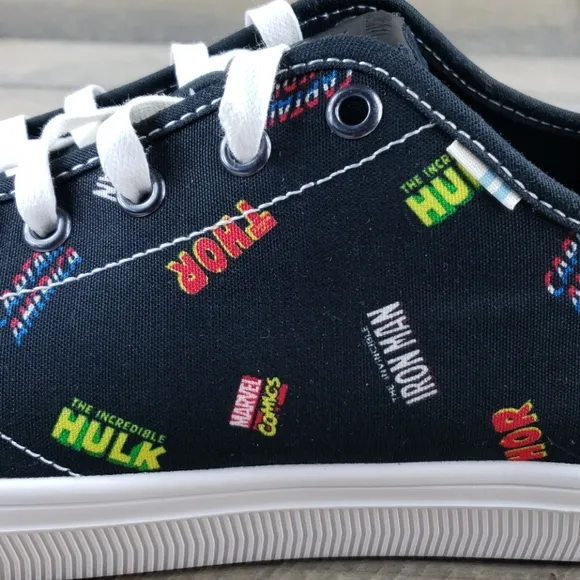 Marvel X Toms Limited Edition Printed Logos Shoes