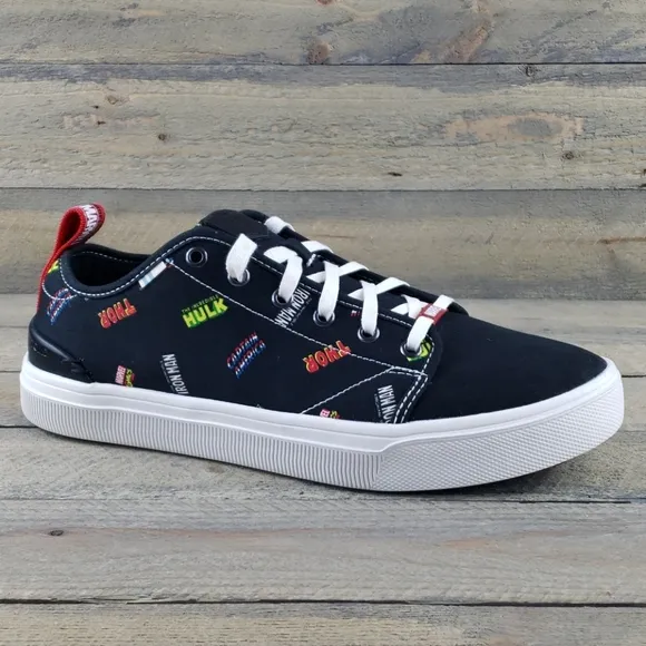 Marvel X Toms Limited Edition Printed Logos Shoes