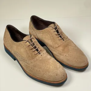 Massimo Dutti Split Suede Wing Tip Oxford Laces up Shoes Men’s Size US11 | EU 44