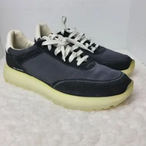 Massimo Dutti Men'Sneaker Size 11 Black Suede Leather Lace Up Shoes