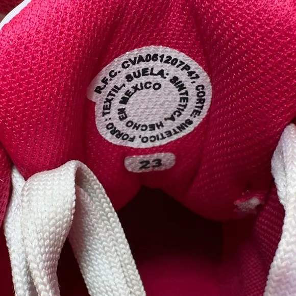 Mattel Barbie Hightop Sneakers Pink &amp; White Limited Edition Kids Shoes Imported