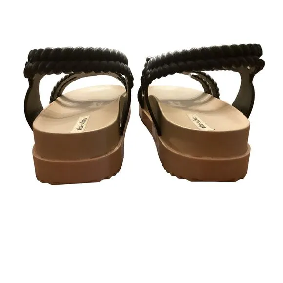 Melissa   Salinas braided rubber platform Sandals Size 7