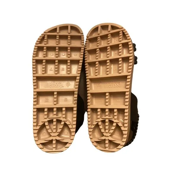 Melissa   Salinas braided rubber platform Sandals Size 7