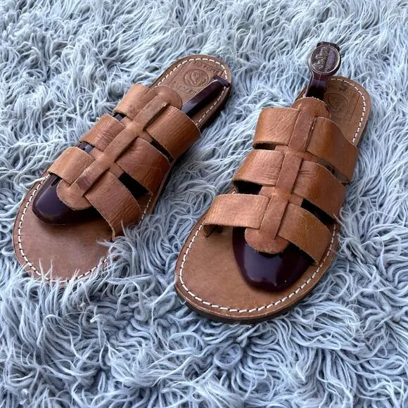 Melissinos Art The Poet Caesar Hand Made Leather Sandals Athens Greece Handmade
