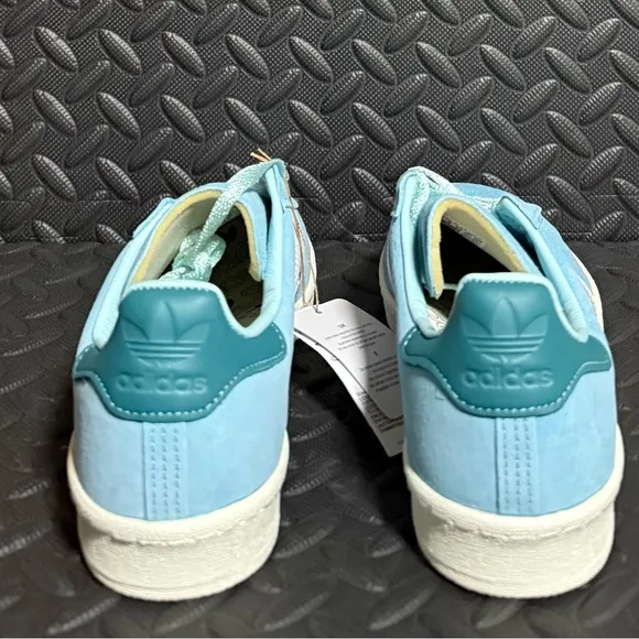Mens‎ Adidas Athletic Casual Shoes Light Blue Size 8.5