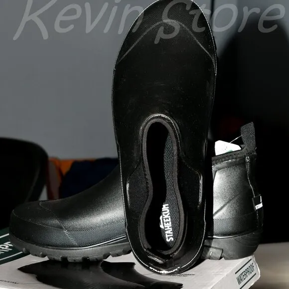 Men's Ankle Rain Boots,Staheekum