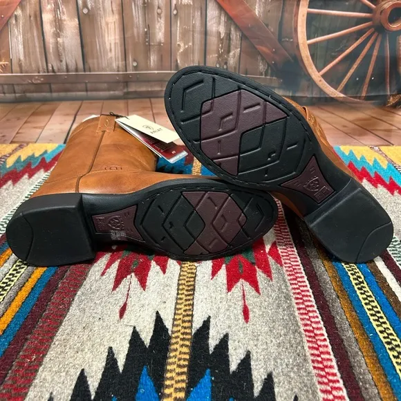 Men's Ariat Brown Roper Boots Size 9EE