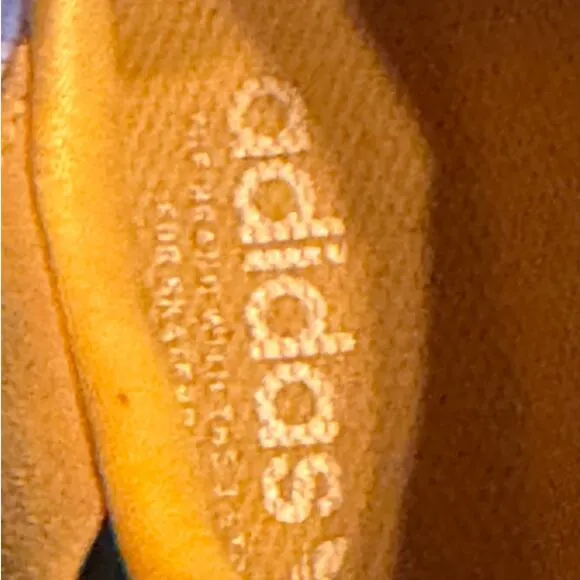 Men's Brand New Adidas Yellow Tyshawn Low Skateboarding Shoes [H06338] 9