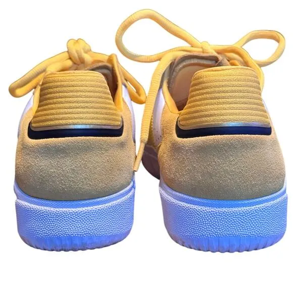 Men's Brand New Adidas Yellow Tyshawn Low Skateboarding Shoes [H06338] 9