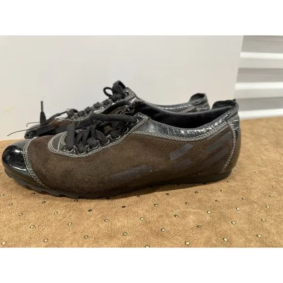 Men's Emporio Armani Suede Shoes/sneakers XEU643 XAF67 EU Size 43