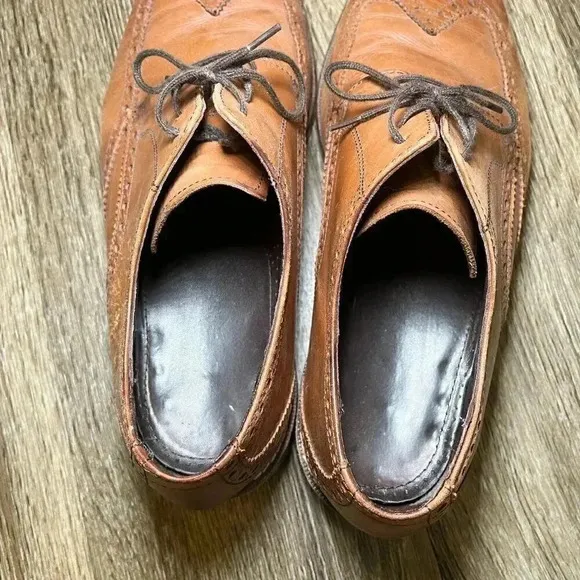 Mens Florsheim Brown Oxford Dress Shoes - 9.5