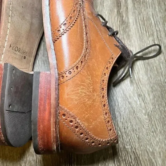 Mens Florsheim Brown Oxford Dress Shoes - 9.5