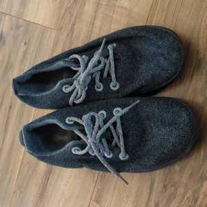 Men's Gray Allbirds sneakers. Men's size 12 Allbirds. Size 12. Men's shoes.