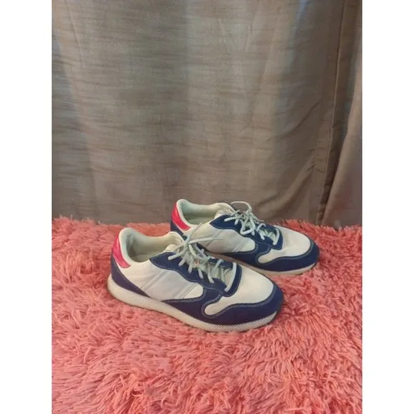 Men's Johnny-O Range Runner Suede/Leather Sneaker Shoes Grip Bottom Sz 9M