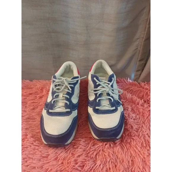 Men's Johnny-O Range Runner Suede/Leather Sneaker Shoes Grip Bottom Sz 9M