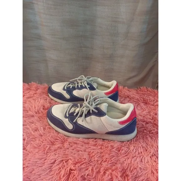 Men's Johnny-O Range Runner Suede/Leather Sneaker Shoes Grip Bottom Sz 9M