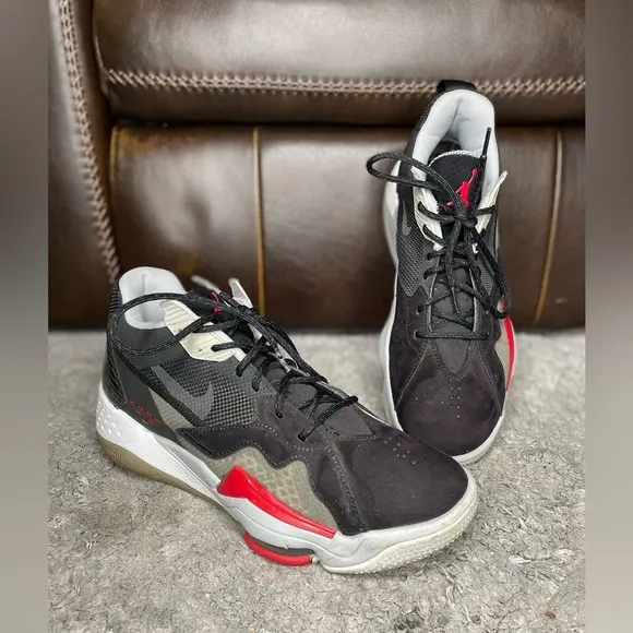 Mens Jordan Zoom 92 Black Cement CK9183-001 Sneakers Shoes Size 10