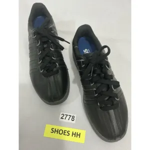 Men’s K-swiss Classic Size 8 03343-098m Black Leather Low Sneaker NWOT