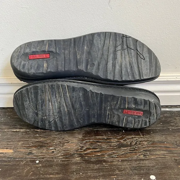 Men's Pikolinos Leather Sandals Size 43 Gray