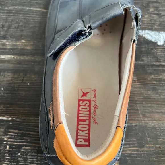 Men's Pikolinos Leather Sandals Size 43 Gray