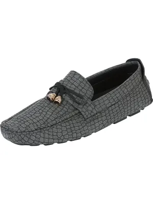 Men's PU Synthetic Casual Shoes 'El General' Black Color 41272