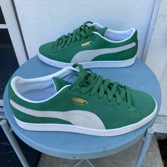 Men's Puma Suede Low NBA Boston Celtics Green Shoes (13 US)