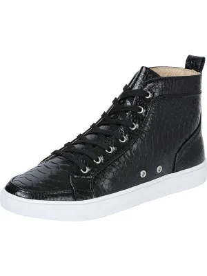 Men's Shoes PU Synthetic Casual Shoes 'El General' Black Color 41279