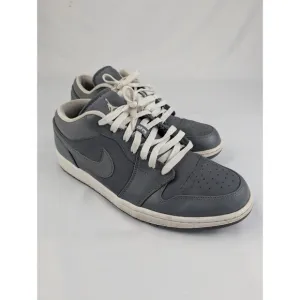 Men's Size 11 Nike Air Jordan 1 Low ‘Cool Gray’ 2014 553558